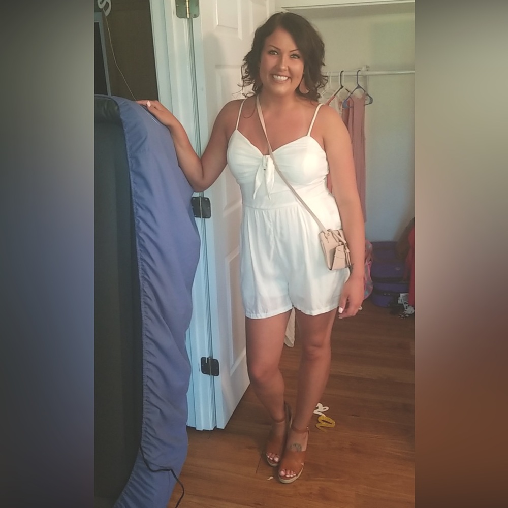 White Romper 💛